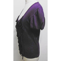 Christian Dior Top Cotton in Violet