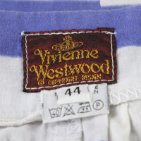 Vivienne Westwood Gonna in Cotone in Bianco