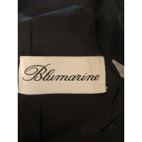 Blumarine Giacca/Cappotto in Cotone in Nero