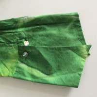 Roberto Cavalli Top Cotton in Green