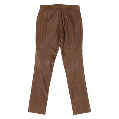St. Emile Trousers Leather in Brown