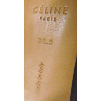 Céline Pumps/Peeptoes Leather in Bordeaux