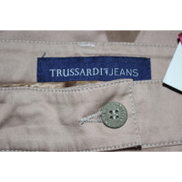 Trussardi Trousers Cotton in Beige