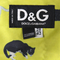 D&G Jacket/Coat Leather in Violet