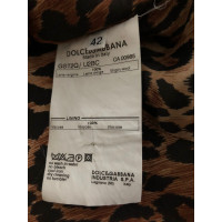 Dolce & Gabbana Jas/Mantel Viscose in Zwart