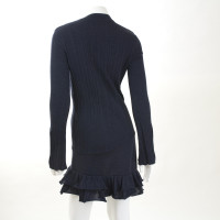 Balenciaga Dress Wool in Blue