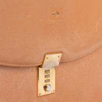 Andere Marke Handtasche aus Leder in Gold