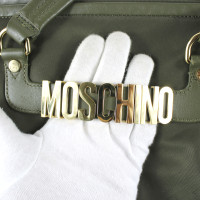Moschino Sac à main en Toile en Olive