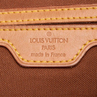Louis Vuitton Montsouris in Tela in Marrone