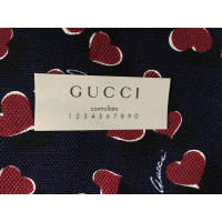 Gucci Shopper aus Baumwolle in Blau