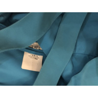 Gianni Versace Vestito in Cotone in Blu