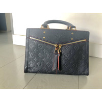 Louis Vuitton Handtasche aus Leder in Blau