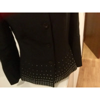 Versus Blazer in Lana in Nero