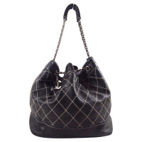 Chanel Shopper en Cuir en Noir