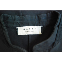 Marni Jacke/Mantel aus Baumwolle in Grau
