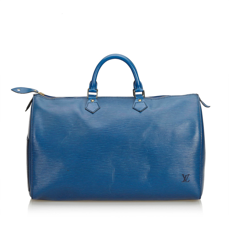 Louis Vuitton Speedy 40 en Cuir en Bleu