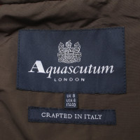 Aquascutum Manteau en brun