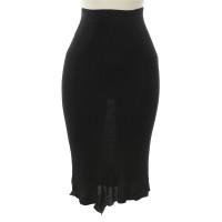 Jean Paul Gaultier Skirt Viscose in Black