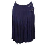 Ralph Lauren jupe plissée en bleu