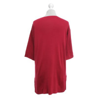 Jil Sander Oversized-Shirt in Rot