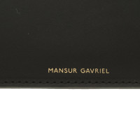 Mansur Gavriel Shopper aus Leder in Schwarz