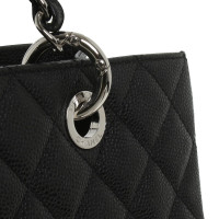 Chanel "Grote Shopping Tote" in zwart