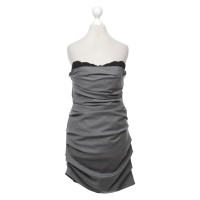 Moschino Kleid in Grau/Schwarz