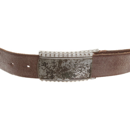 Marc Cain Belt Leather in Brown