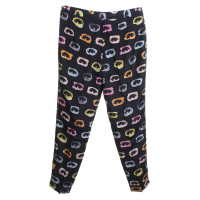 Moschino trousers with eye-print