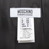 Moschino Cheap And Chic rok in zwart / wit
