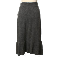 Sonia Rykiel Knit skirt in dark grey