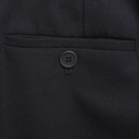 Brunello Cucinelli trousers with leather in black