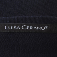 Luisa Cerano Pullover in Blau/Grau