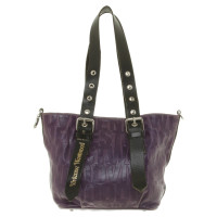 Vivienne Westwood Lederhandtasche in Bicolor