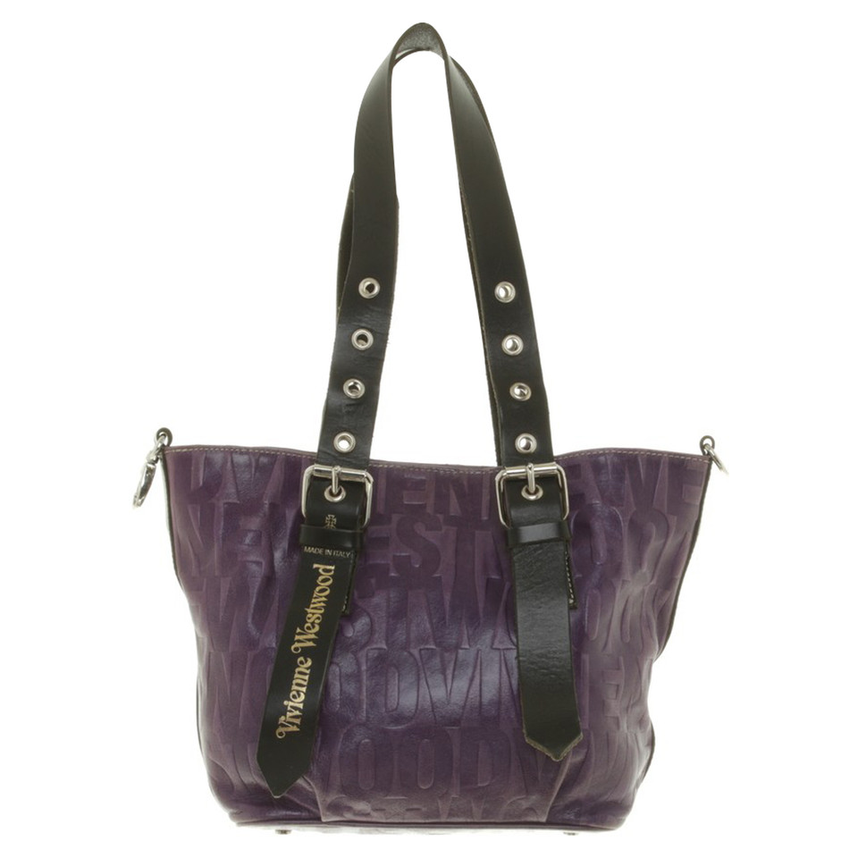 Vivienne Westwood Borsa in pelle a Bicolor