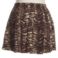 Maje skirt with Animal Print