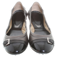 Tod's Ballerina's in metalen 