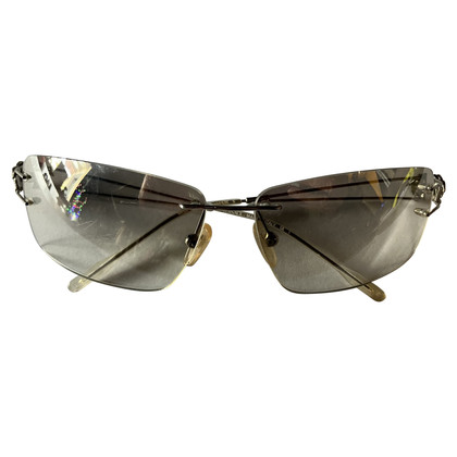 Versace Sonnenbrille in Silbern