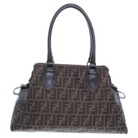 Fendi Handbag with Zucca pattern