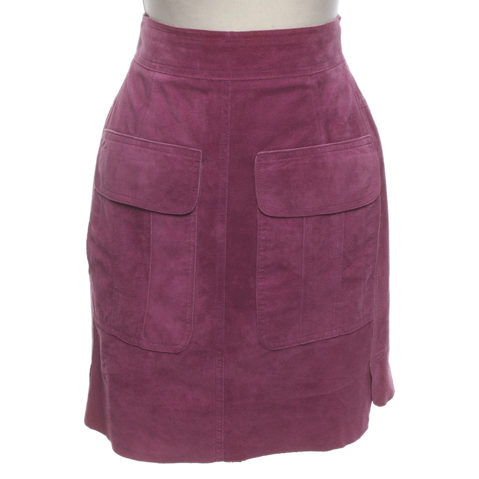 Strenesse Skirt Suede in Pink