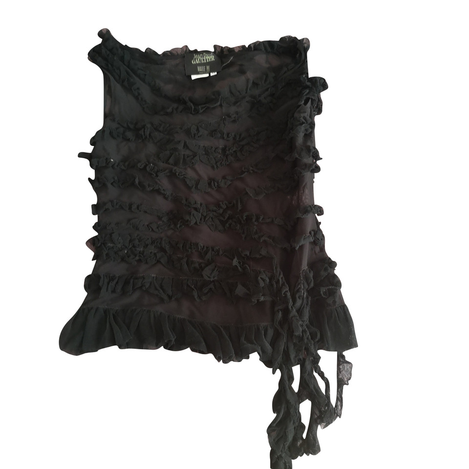 Jean Paul Gaultier Vest in Black