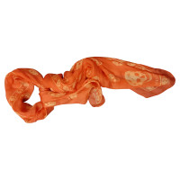 Alexander McQueen Scarf/Shawl Silk in Orange