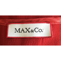 Max & Co Vestito in Viscosa in Rosso