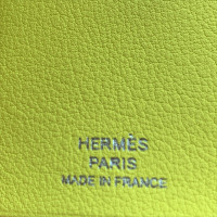 Hermès Accessoire Leer in Geel