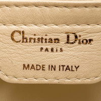 Christian Dior Borsa a tracolla in Pelle in Bianco