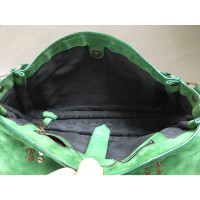 Proenza Schouler Handbag Suede in Green