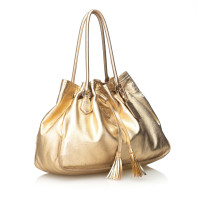 Prada Tote bag in Pelle in Oro