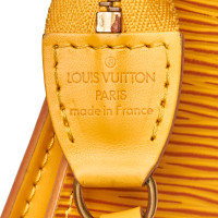 Louis Vuitton Handtas Leer in Geel