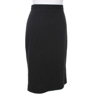 Moschino Pencil skirt with pinstripe pattern