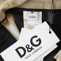 Dolce & Gabbana Trousers Cotton in Beige